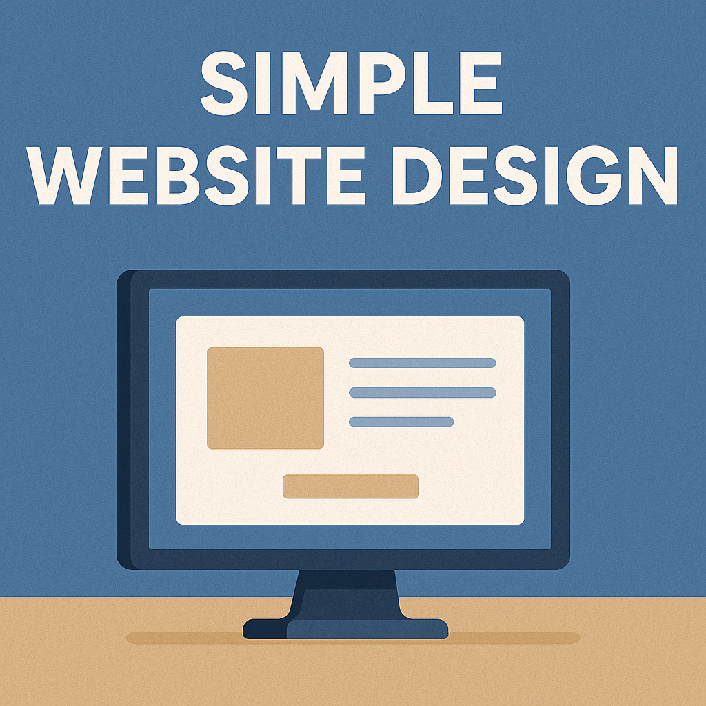 Simple Website Design - Custom web design solution for local businesses